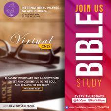 IPPC THURSDAY VIRTUAL BIBLE STUDY